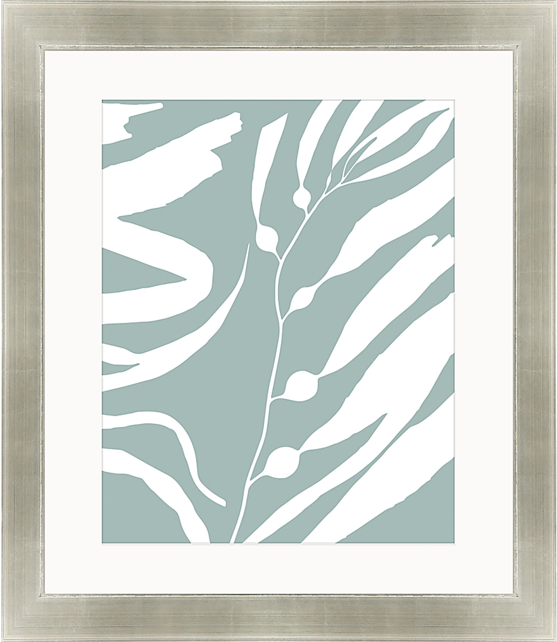 Sea Mist Green Framed Artwork, Set of 2 - Image 1