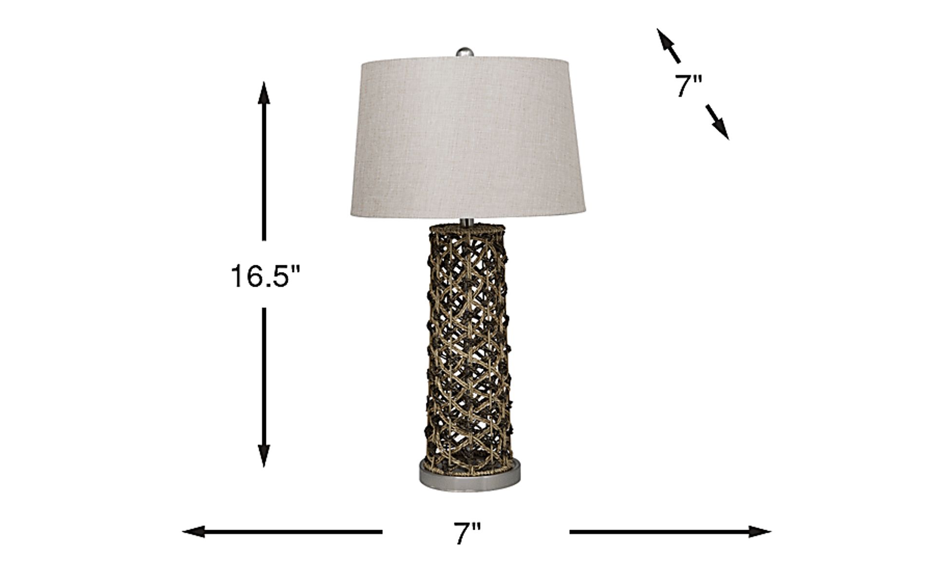 Dimension Image. Please refer to the Dimension Tab on this page for dimension details.