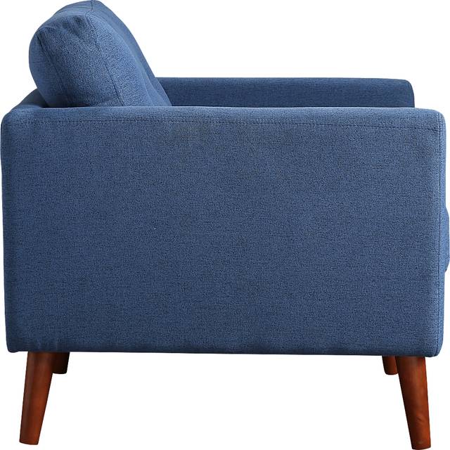 Seabolt Blue Accent Chair - Thumbnail - Image 5