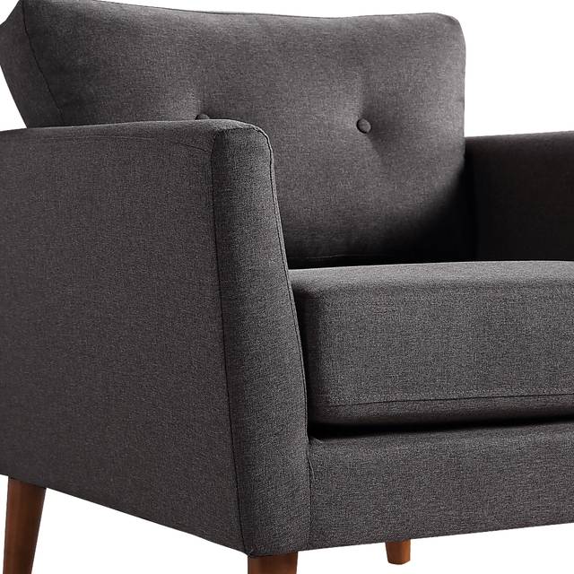Seabolt Charcoal Accent Chair - Thumbnail - Image 2