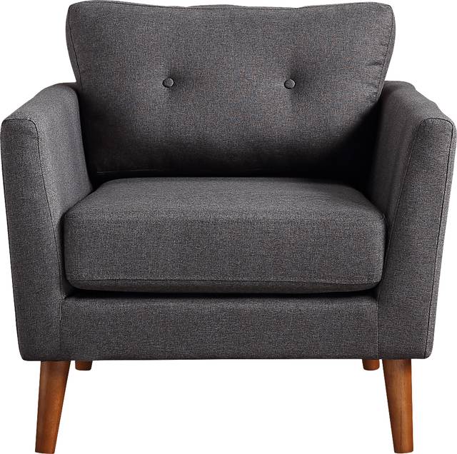 Seabolt Charcoal Accent Chair - Thumbnail - Image 3