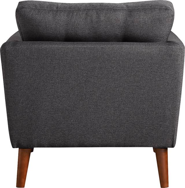 Seabolt Charcoal Accent Chair - Thumbnail - Image 5