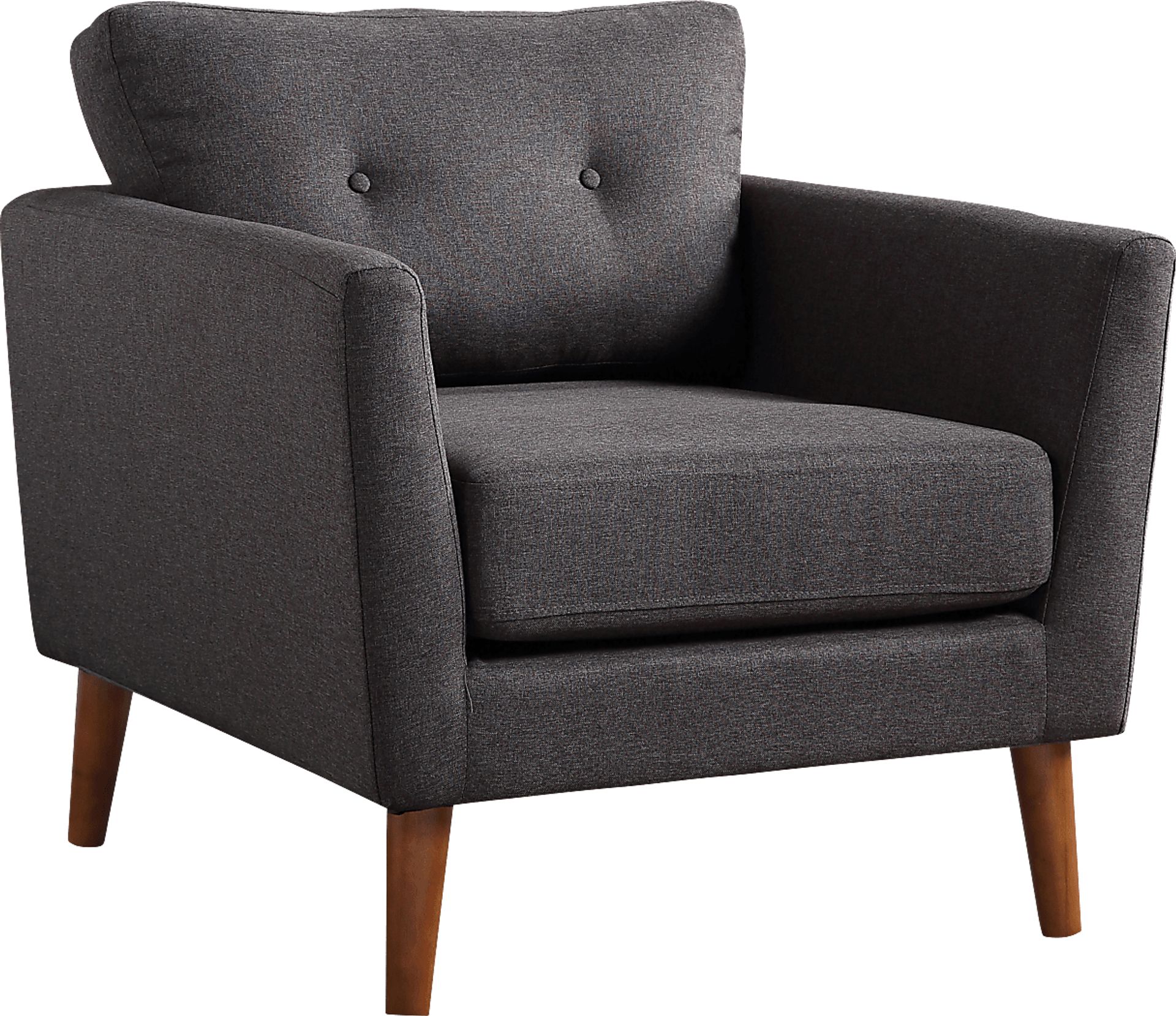 Seabolt Charcoal Accent Chair - Image 1