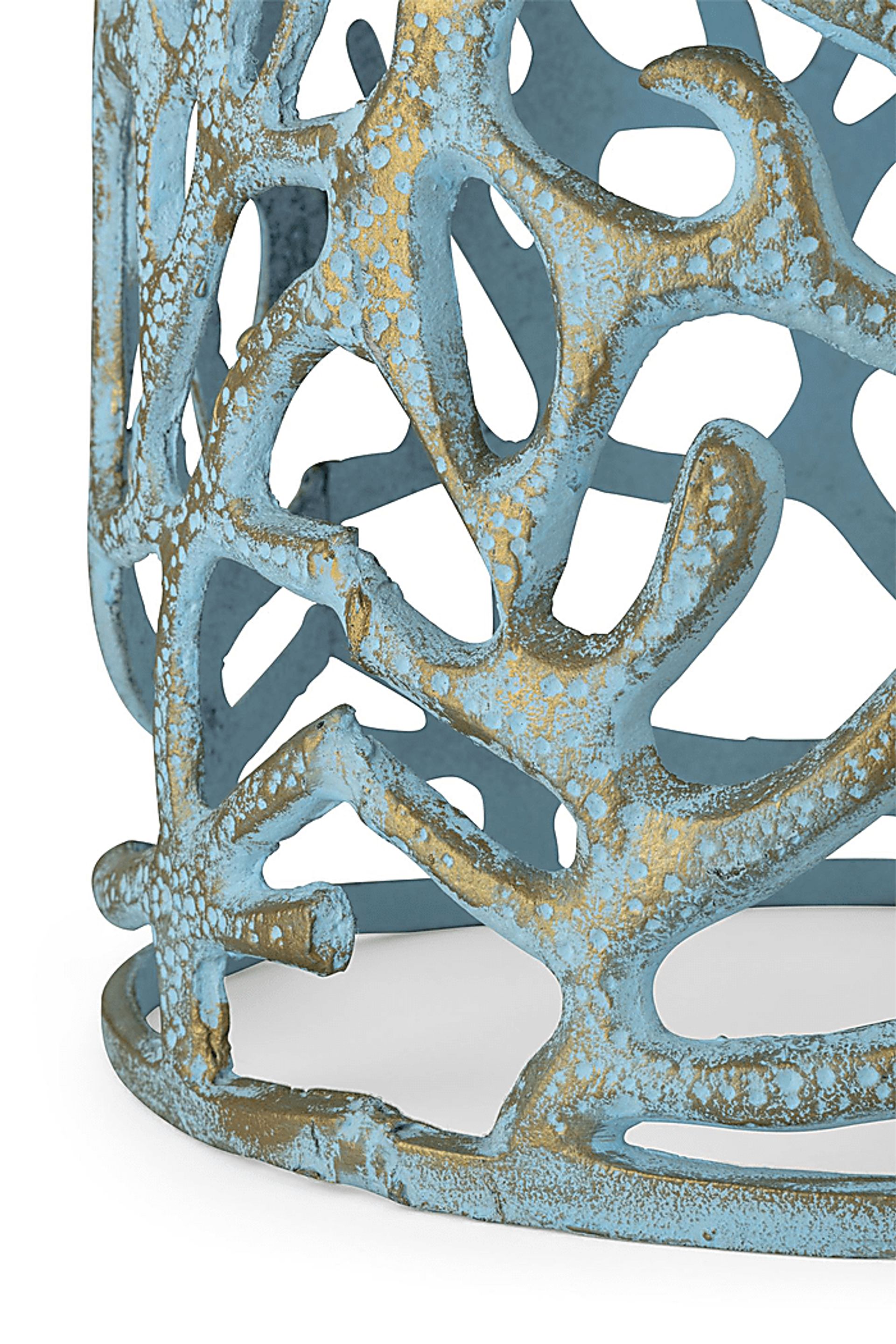 Seaforth Blue Nesting Tables, Set of 2 - Image 8