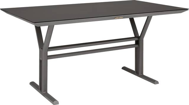 Seagate Pewter 7 Pc Rectangle Outdoor Dining Set - Thumbnail - Image 2