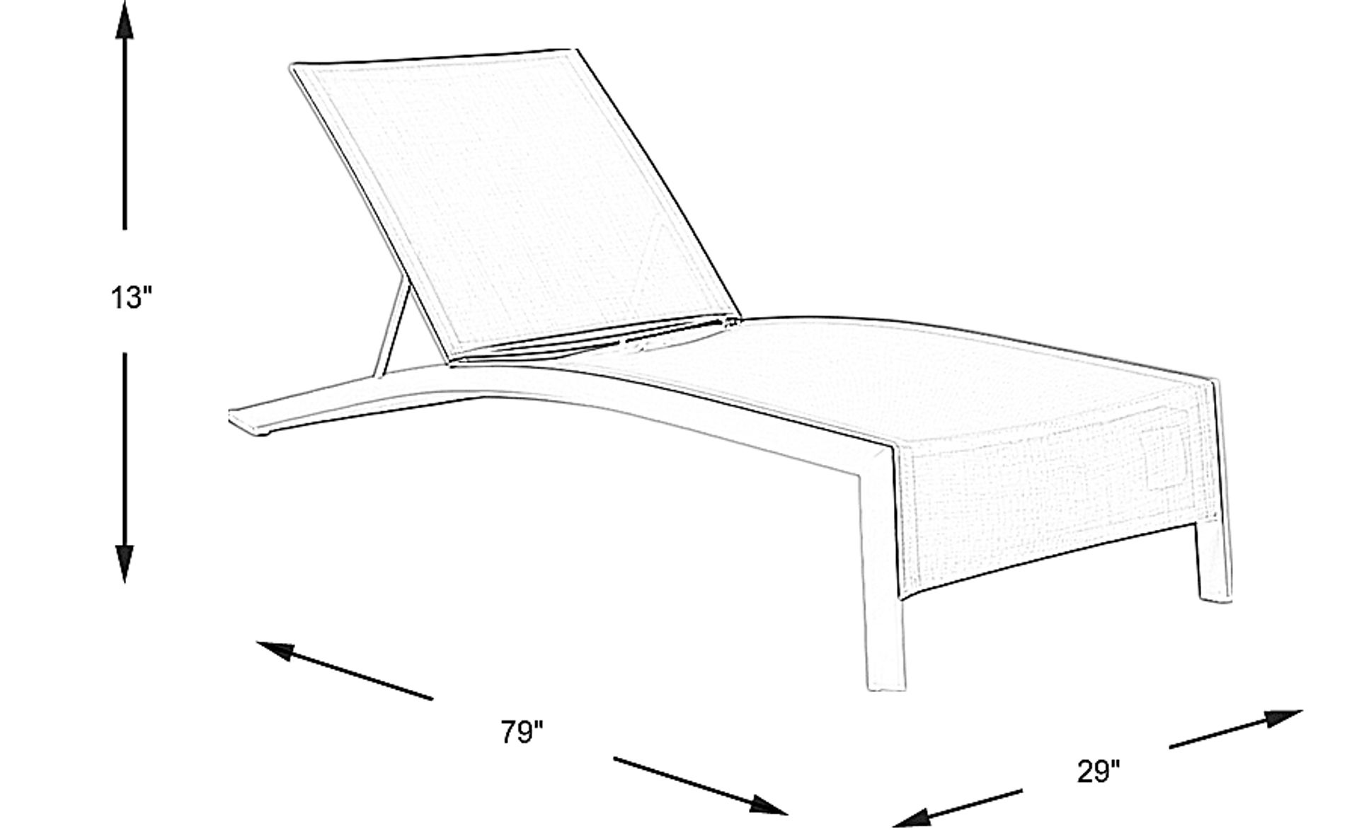 Dimension Image. Please refer to the Dimension Tab on this page for dimension details.