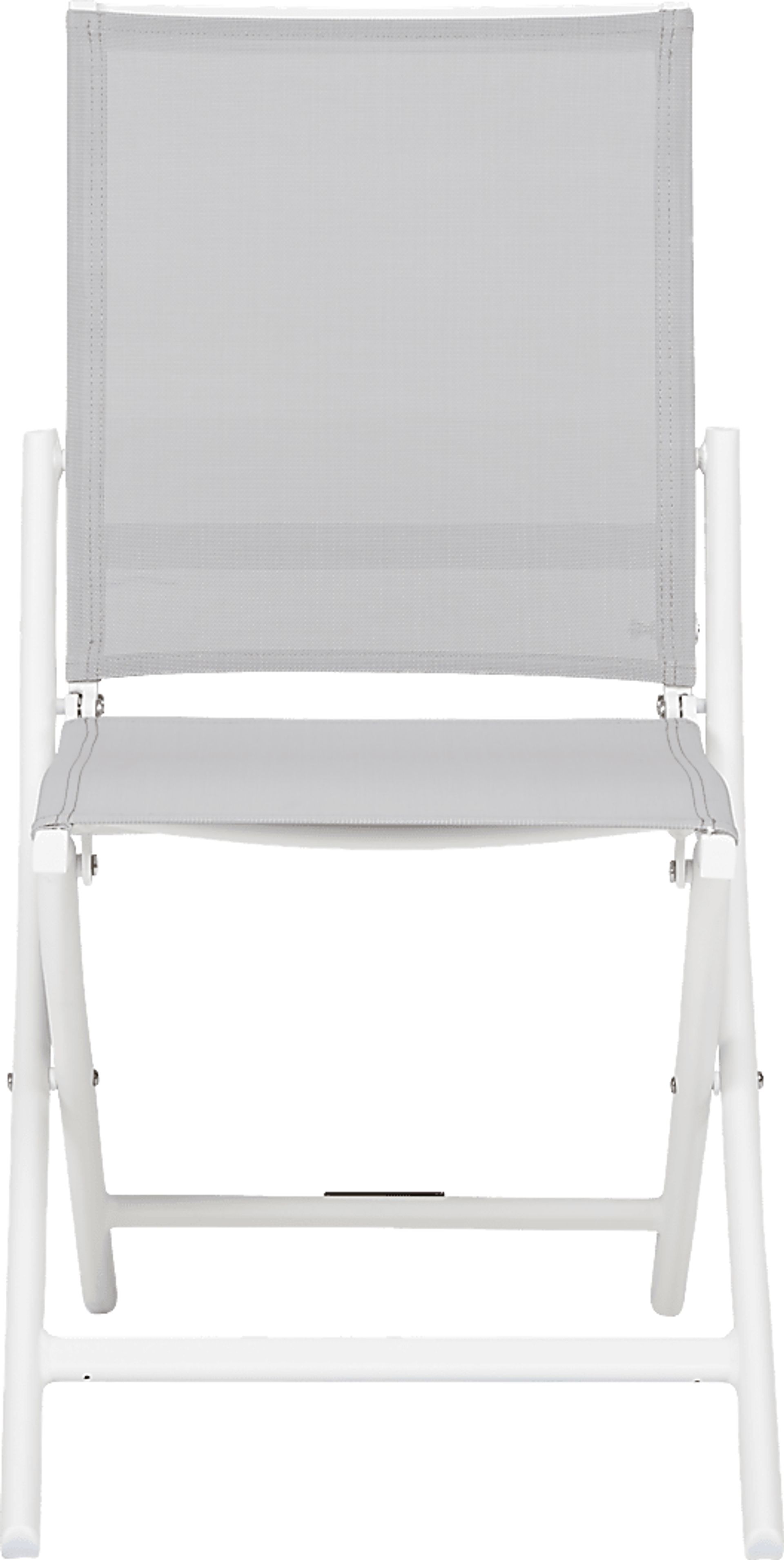 Seagate White 5 Pc Rectangle Outdoor Dining Set - Image 4