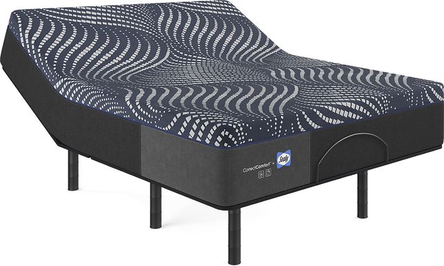 Sealy Correct Comfort Northgate Queen Mattress with Head Up Only Base