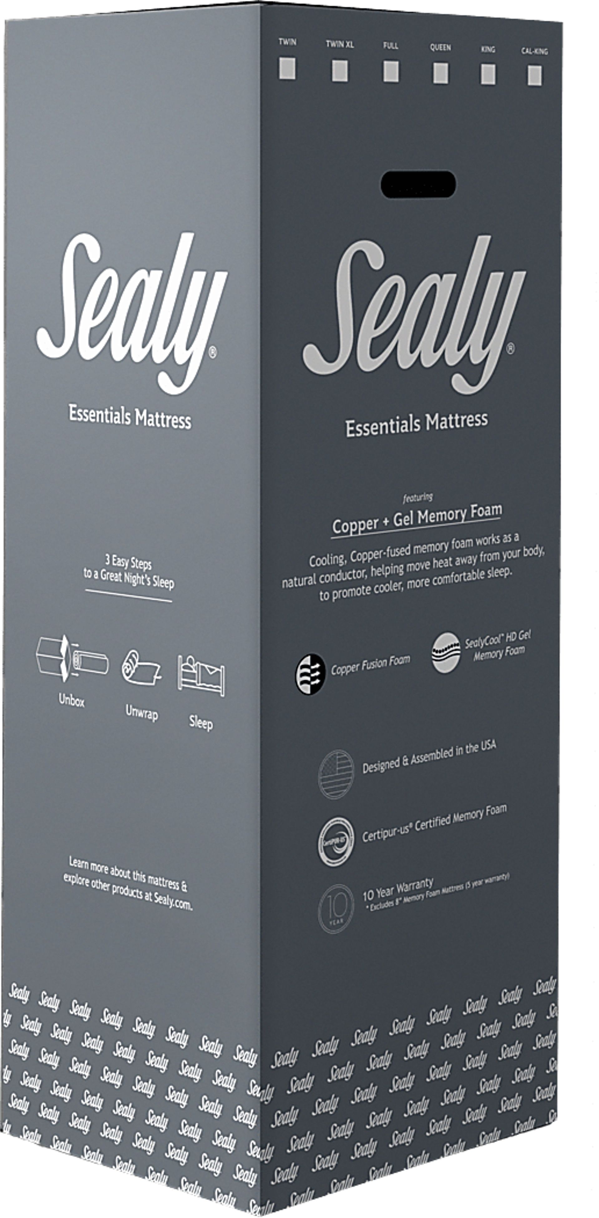 Sealy Essentials Queen Mattress-in-a-Box - Image 4