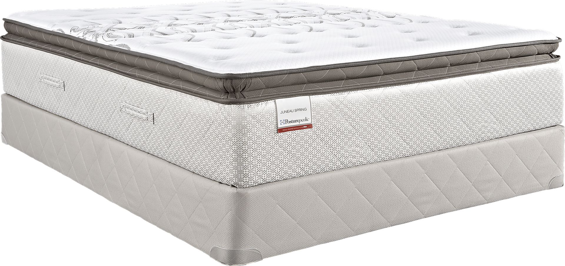 Sealy Juneau Spring Low Profile Queen Mattress Set - Image 2
