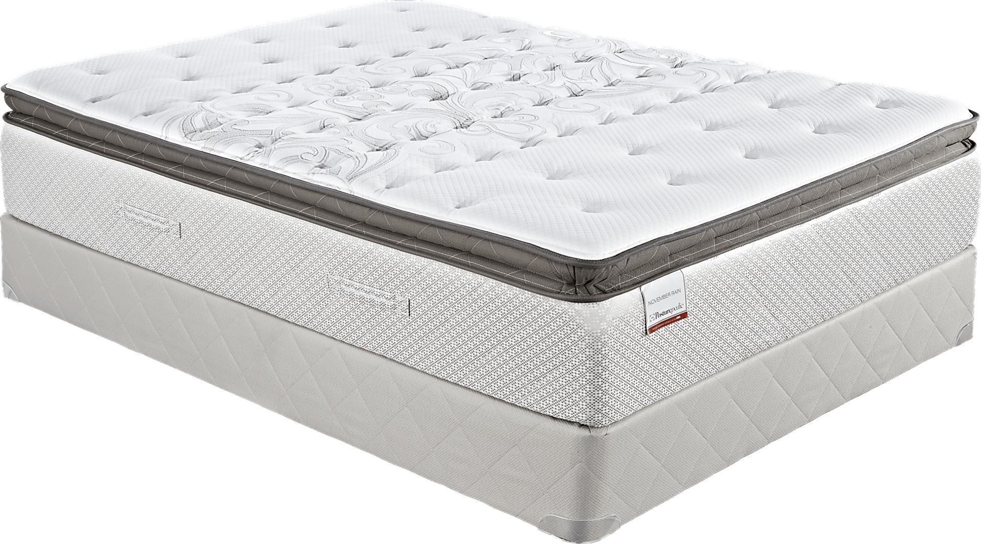 Sealy November Rain Queen Mattress Set - Image 1