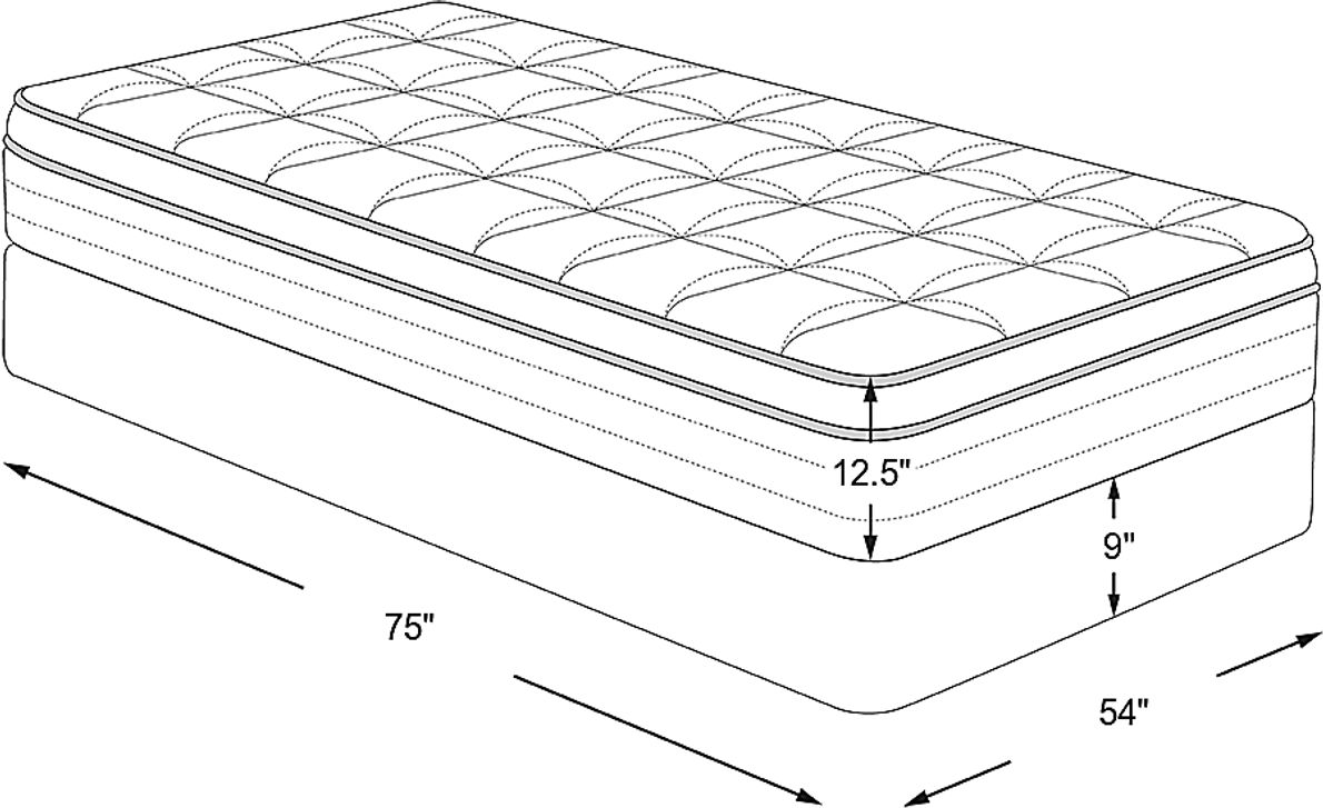 Sealy Performance Coral Oaks Full Mattress Set Rooms To Go