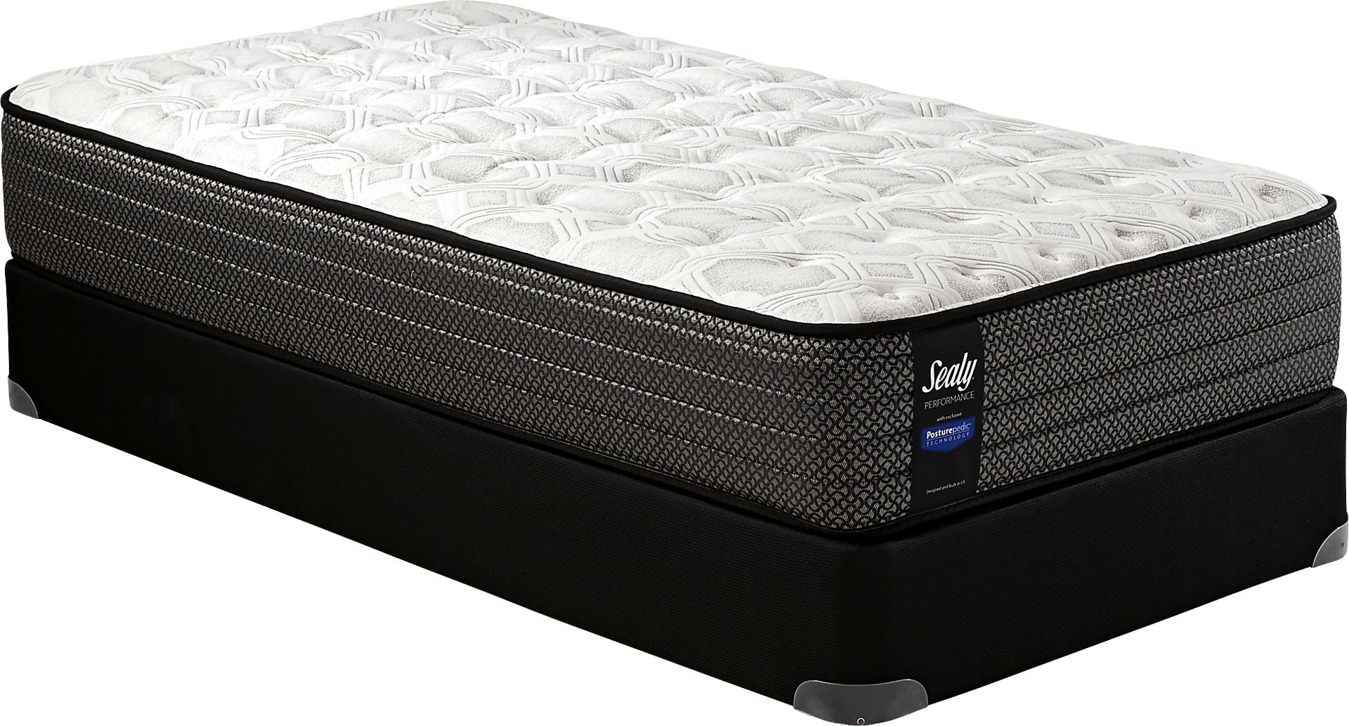 Sealy Performance Coral Oaks Twin Mattress Set - Image 1