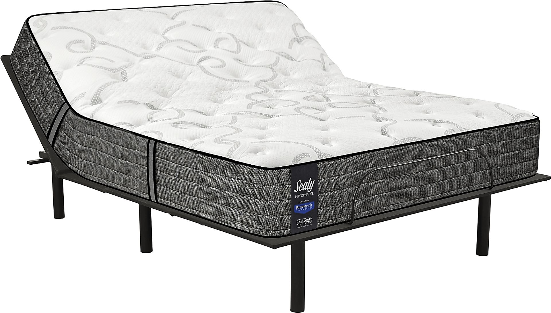 Sealy Performance Palm Harbor Queen Mattress with RTG Sleep 2000 Adjustable Base - Image 1