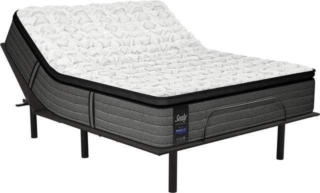 Sealy Performance Paradise Cove King Mattress with RTG Sleep 2000 Adjustable Base - Thumbnail - Image 1