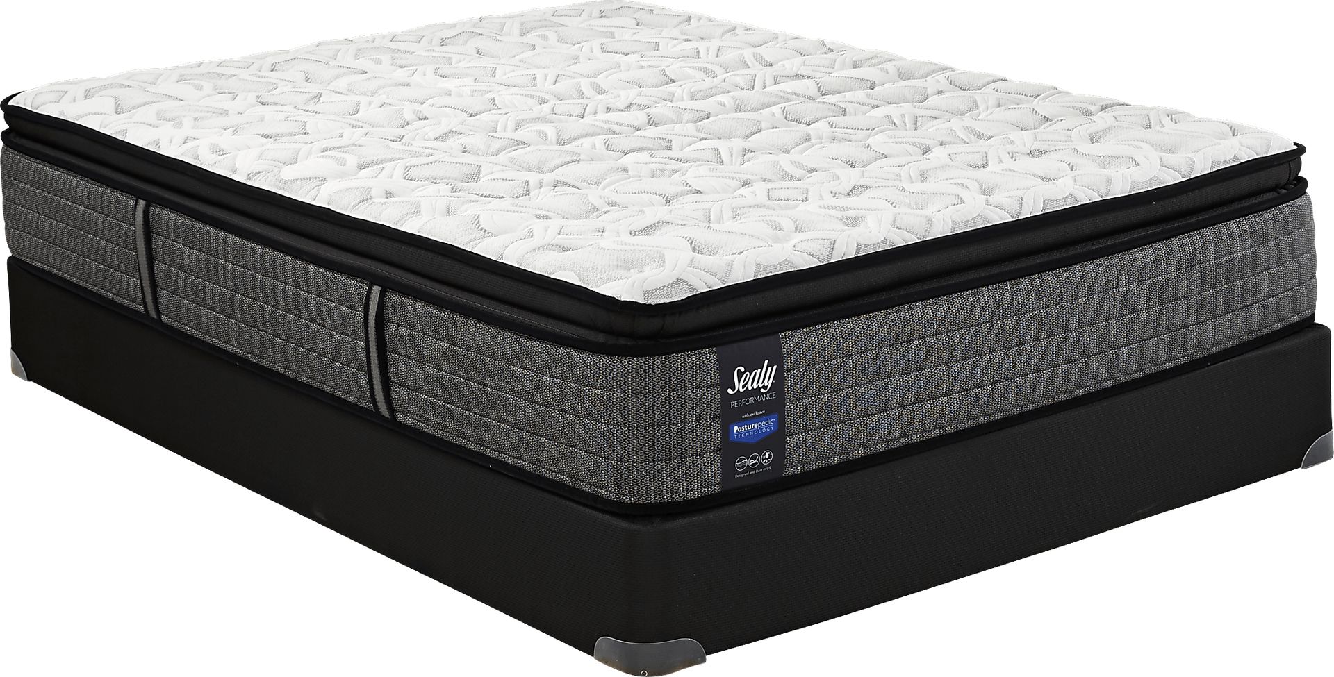 Sealy Performance Paradise Cove Low Profile King Mattress Set - Image 1