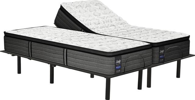 Sealy Performance Paradise Cove Split King Mattress with RTG Sleep 2000 Adjustable Base - Thumbnail - Image 1