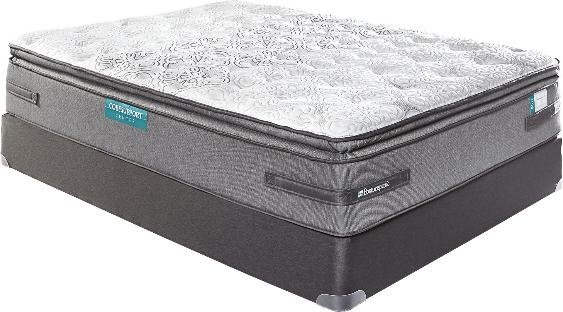 Sealy Posturepedic Balboa Mist Low Profile Queen Mattress Set - Image 1