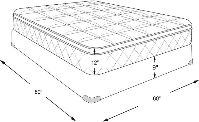 Dimension Image. Please refer to the Dimension Tab on this page for dimension details.