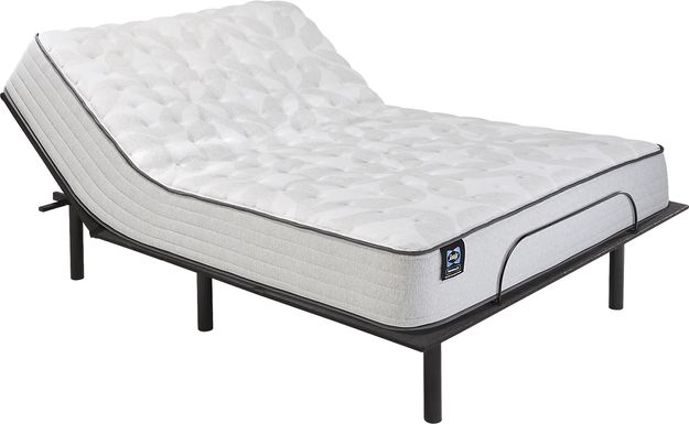 Sealy Posturepedic Beaufort Queen Mattress with Head Up Only Base