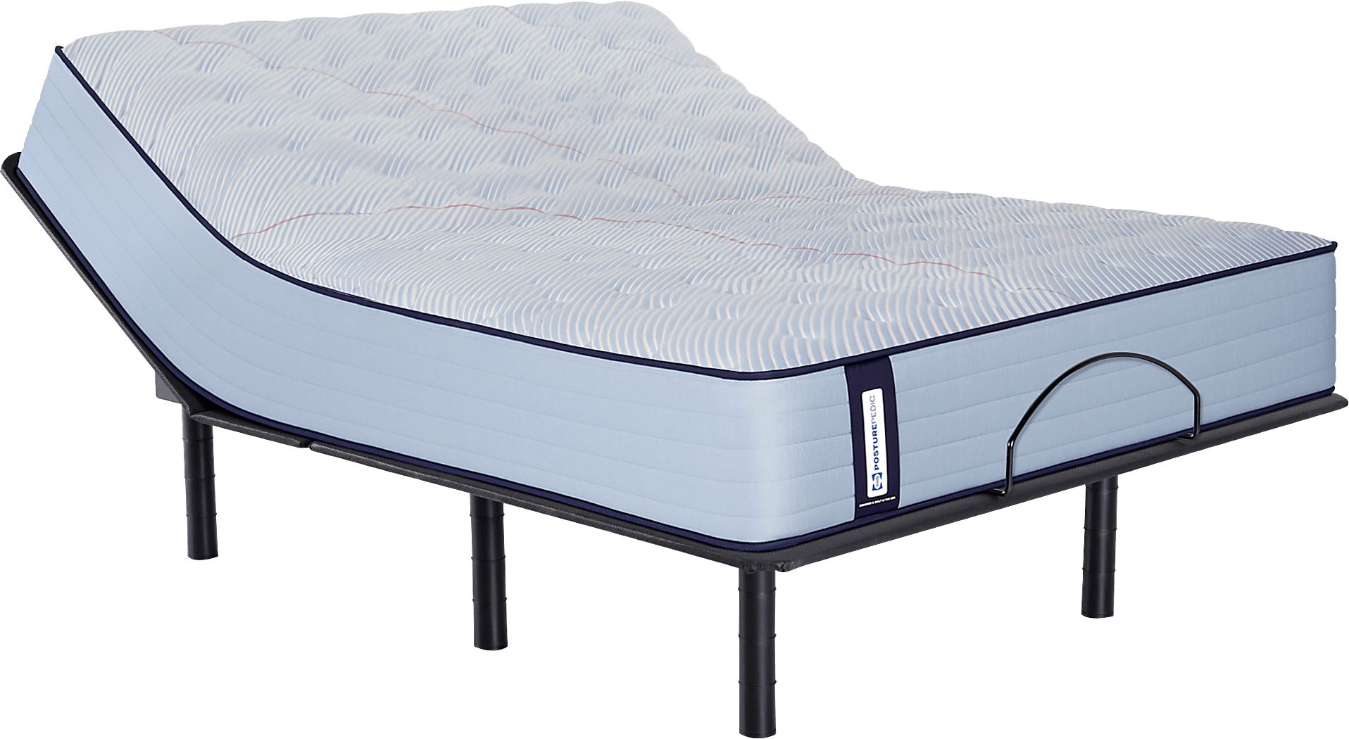 Sealy Posturepedic Brierwood King Mattress with Head Up Only Base
