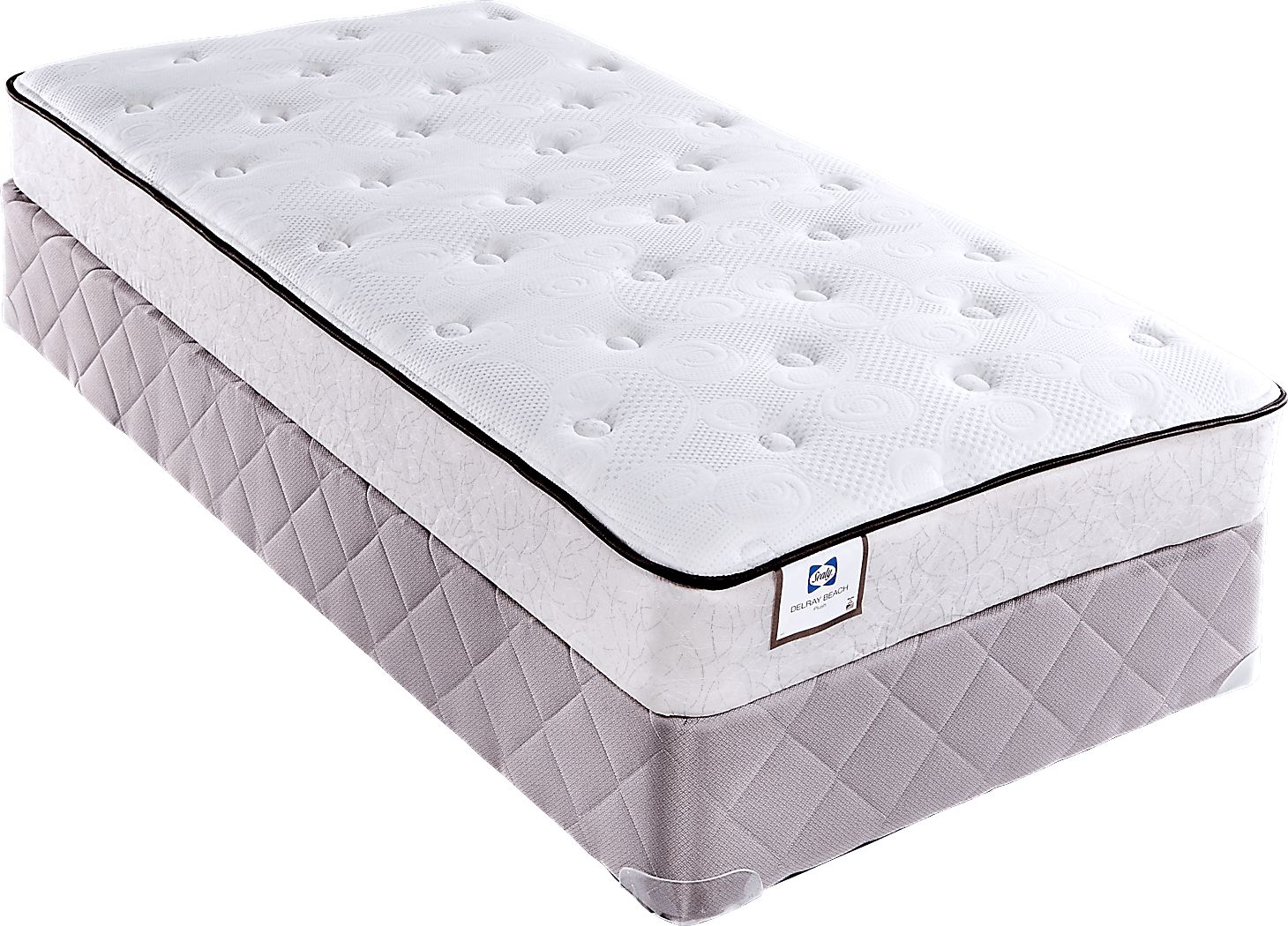 Sealy Posturepedic Delray Beach Low Profile Twin Mattress - Rooms To Go