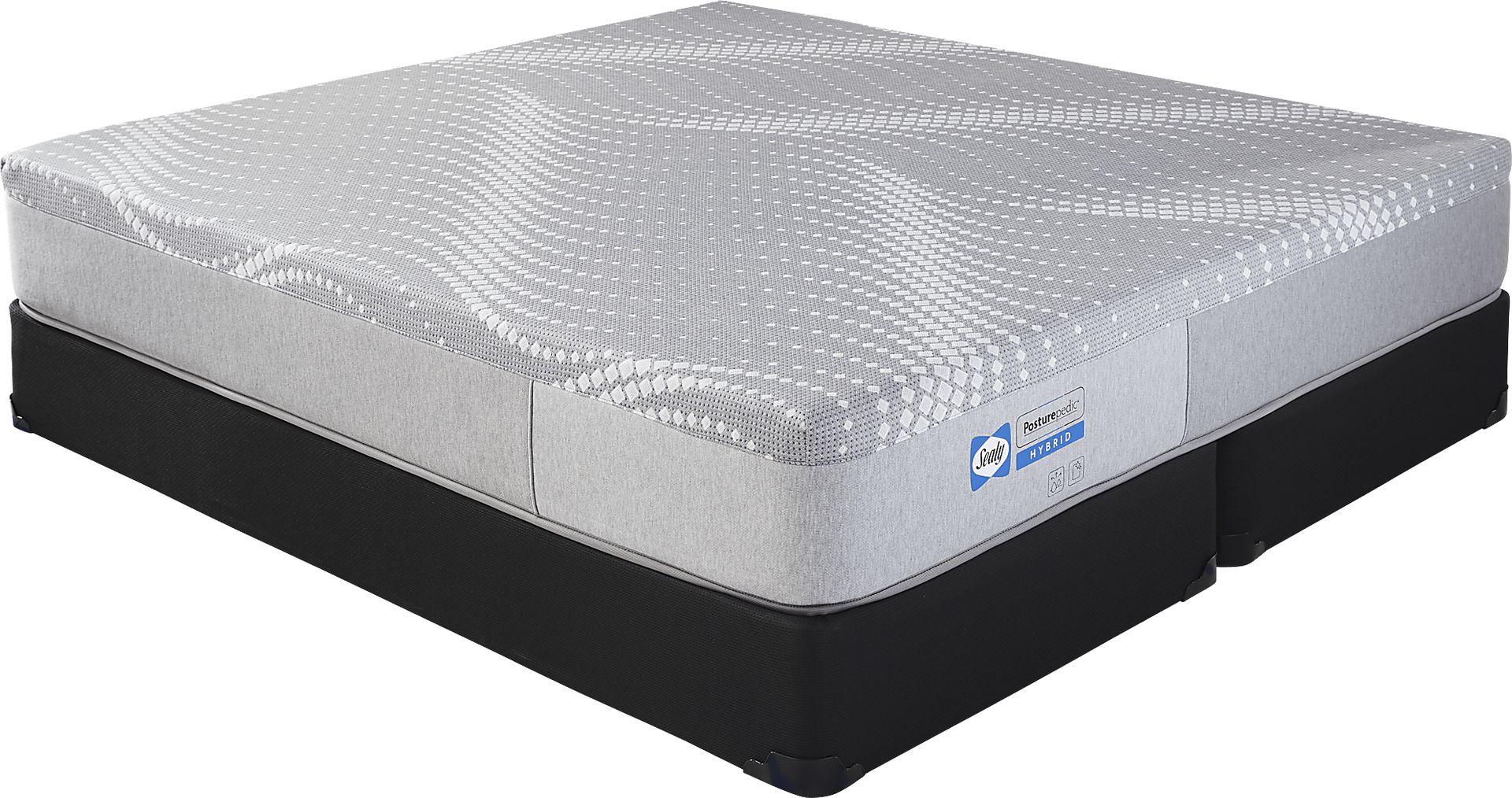 Sealy Posturepedic Elder Creek Low Profile King Mattress Set - Image 1