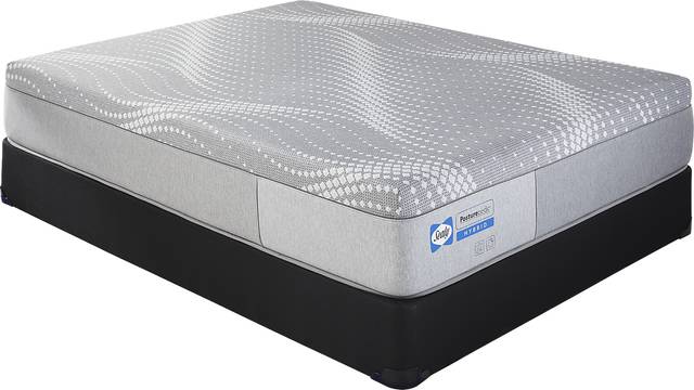 Sealy Posturepedic Fawn Court Low Profile Queen Mattress Set - Thumbnail - Image 1