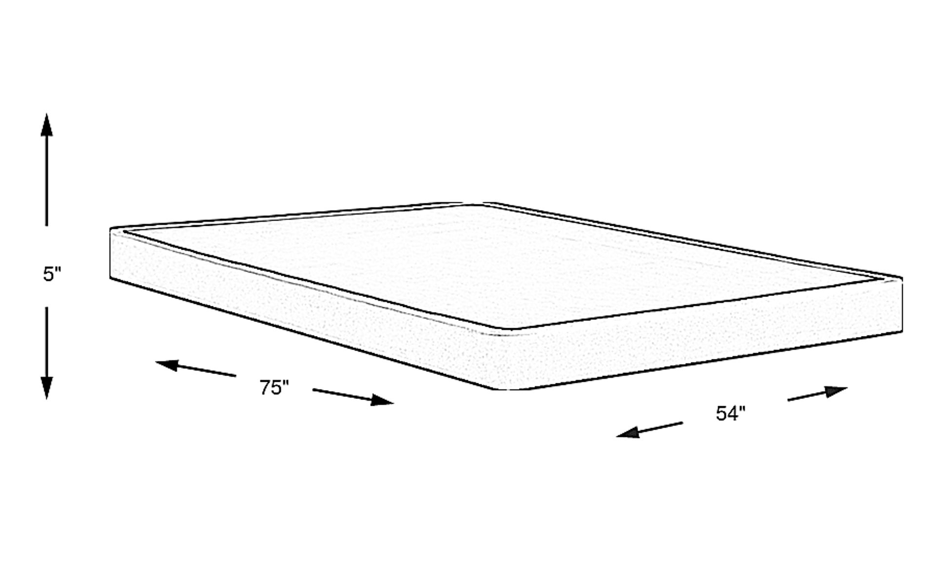 Dimension Image. Please refer to the Dimension Tab on this page for dimension details.