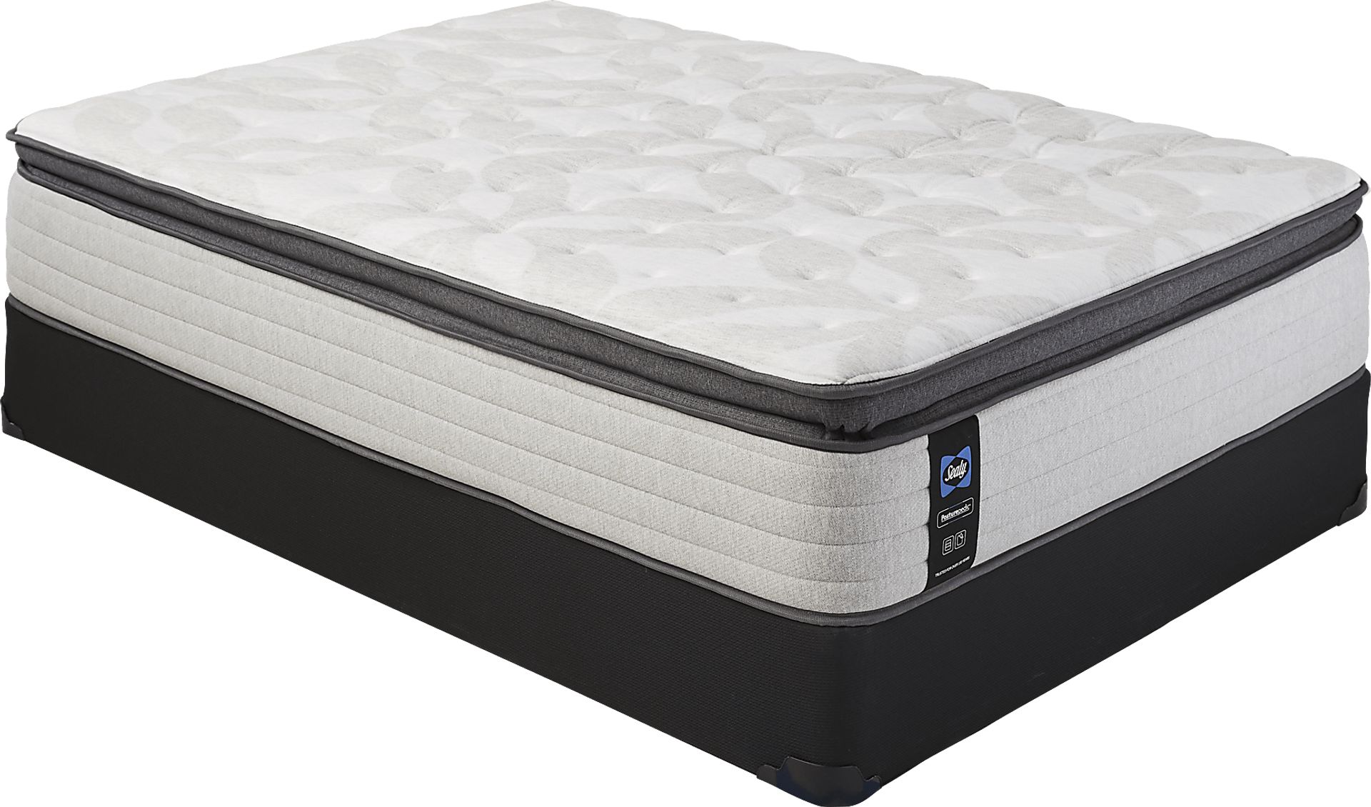 Sealy Posturepedic Greenhaven Low Profile Full Mattress Set - Image 1