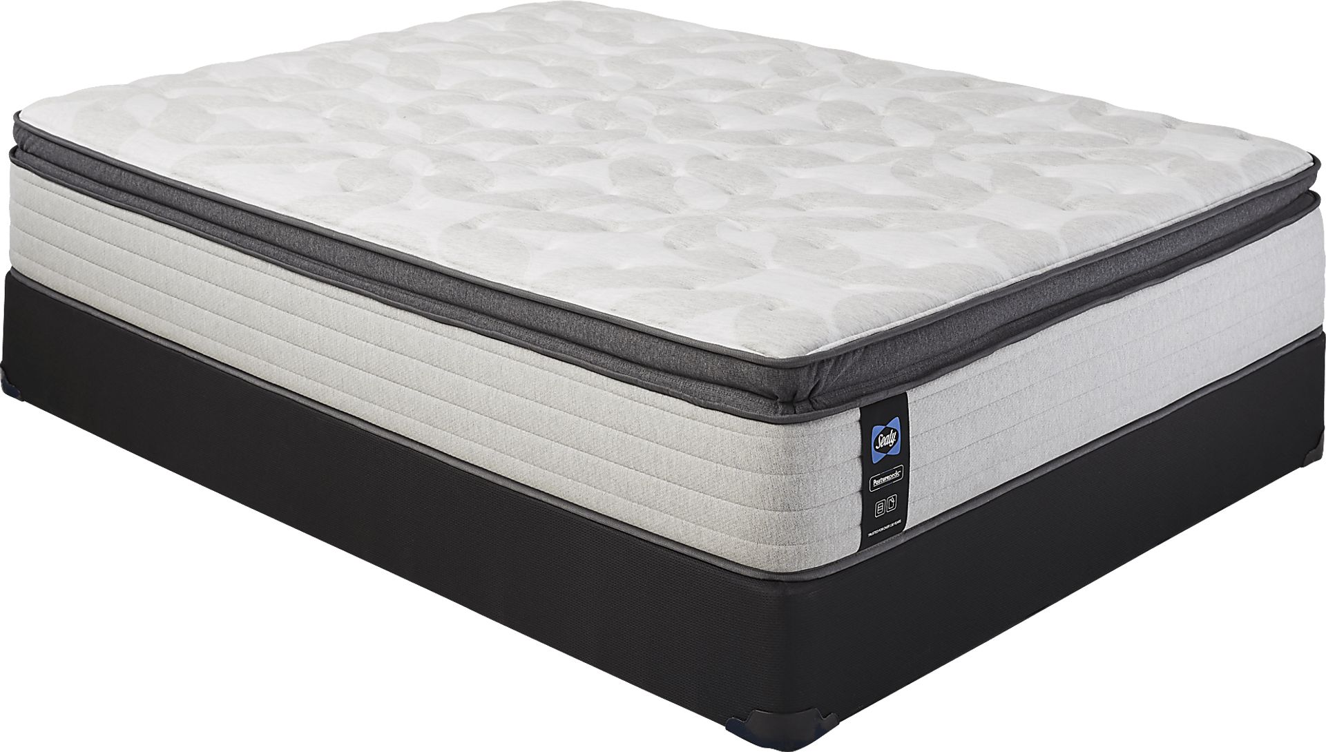Sealy Posturepedic Greenhaven Low Profile Queen Mattress Set - Image 1