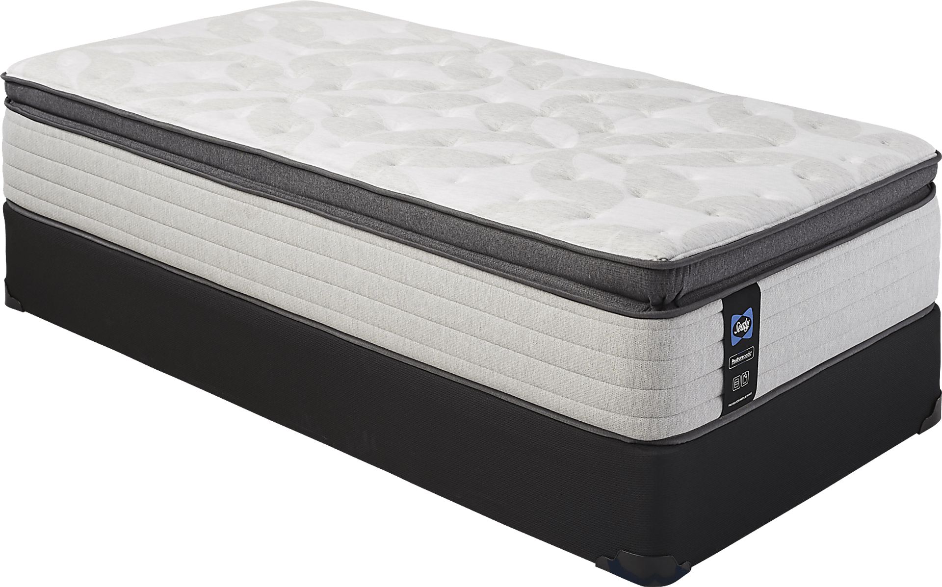 Sealy Posturepedic Greenhaven Low Profile Twin Mattress Set - Image 1