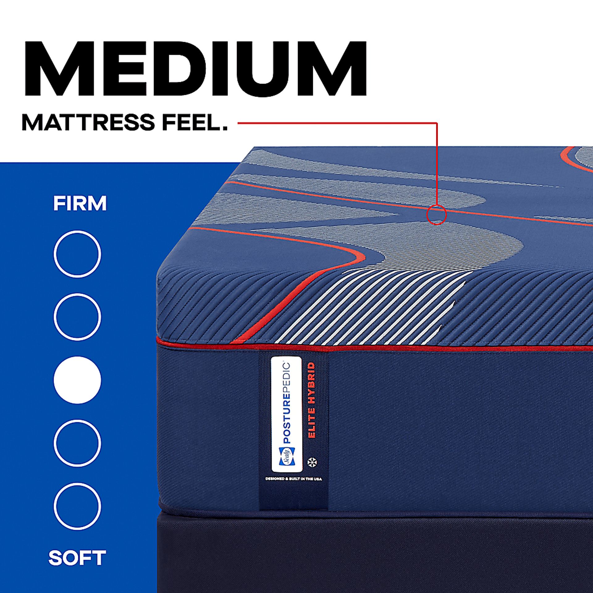 Sealy Posturepedic Hybrid Albany II Full Mattress - Image 4