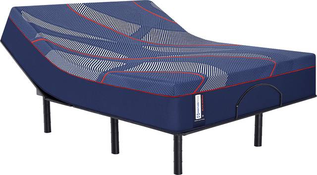 Sealy Posturepedic Hybrid Albany II King Mattress with Head Up Only Base - Thumbnail - Image 1
