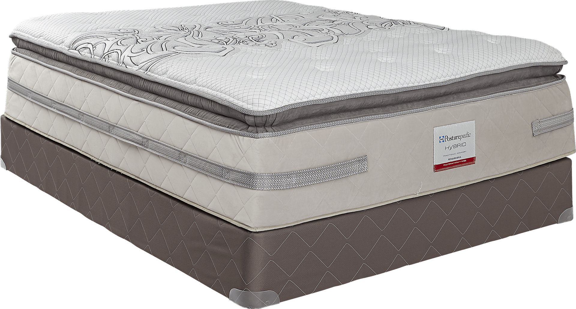 Sealy Posturepedic Hybrid Resourceful King Mattress Set - Image 1