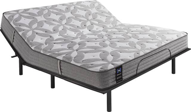 Sealy Posturepedic Kestrel King Mattress with Head Up Only Base - Thumbnail - Image 1