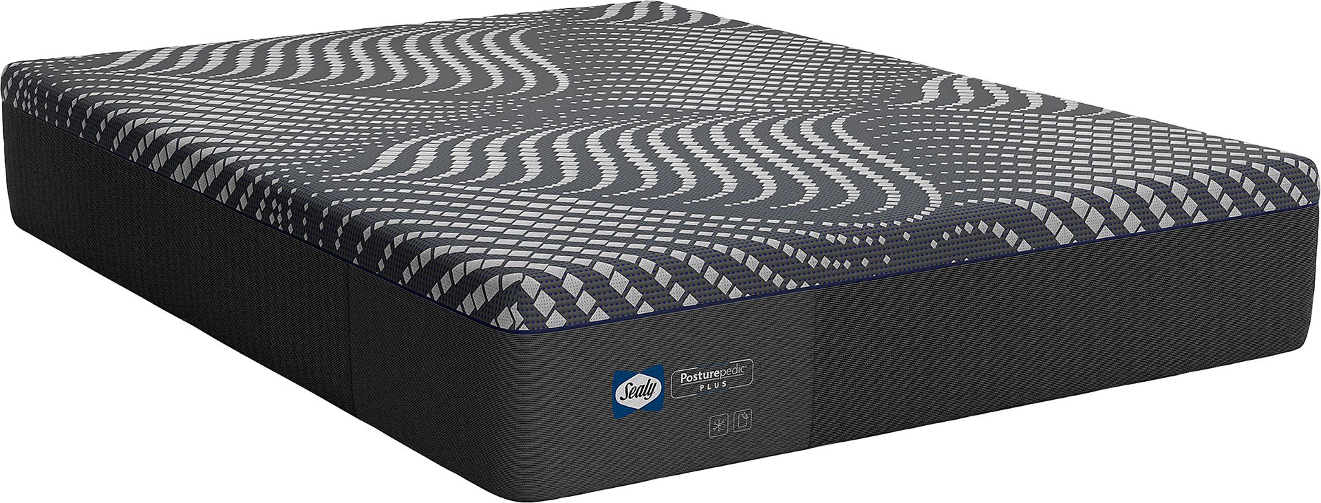 Sealy Posturepedic Plus Albany Foam King Mattress with Head Up Only Base - Image 1