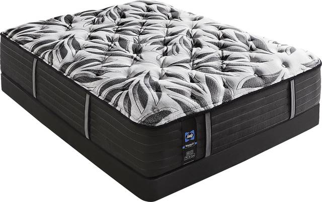 Sealy Posturepedic Plus Colliford Low Profile Queen Mattress Set - Thumbnail - Image 1