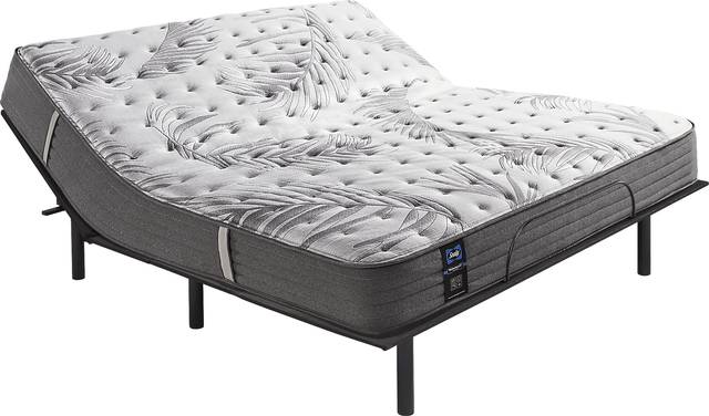 Sealy Posturepedic Plus Lockfield King Mattress with Head Up Only Base - Thumbnail - Image 1