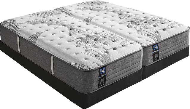 Sealy Posturepedic Plus Lockfield Low Profile Split King Mattress Set - Thumbnail - Image 1