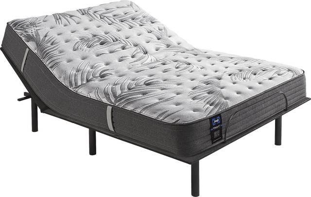 Sealy Posturepedic Plus Lockfield Queen Mattress with Head Up Only Base - Thumbnail - Image 1