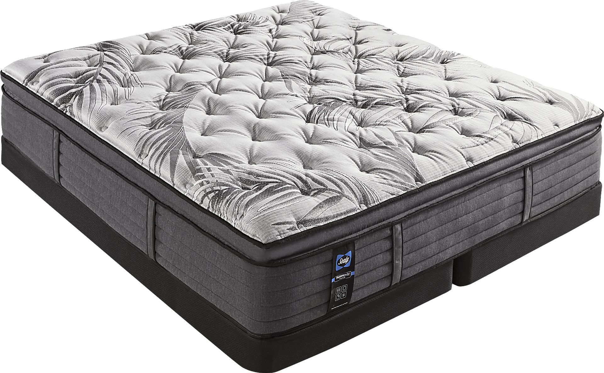 Sealy Posturepedic Plus Starley Low Profile King Mattress Set - Image 1