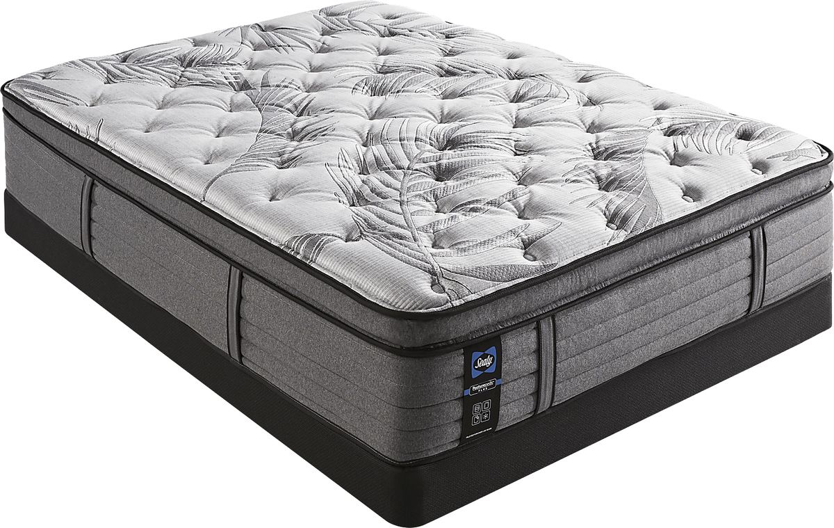 Sealy Posturepedic Starley Low Profile Queen Mattress Set Rooms to Go