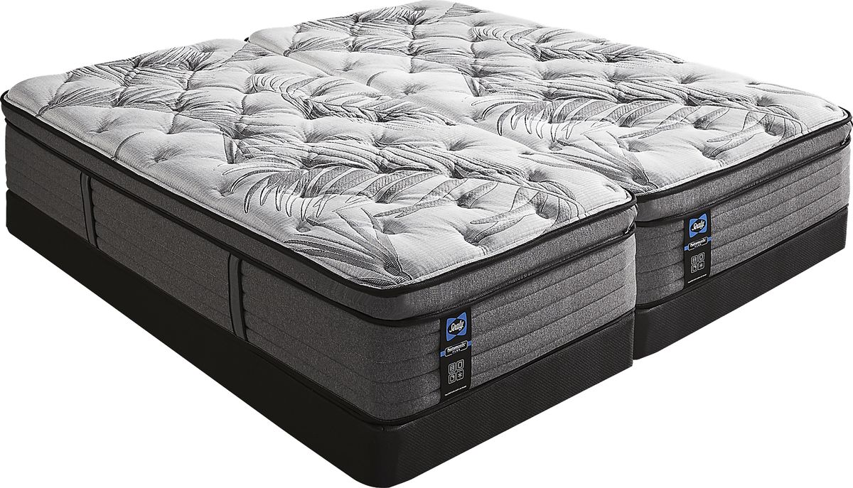 Sealy Posturepedic Starley Low Profile Split King Mattress Set 