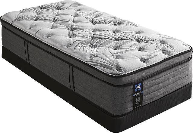 Sealy Posturepedic Plus Starley Low Profile Twin Mattress Set - Thumbnail - Image 1