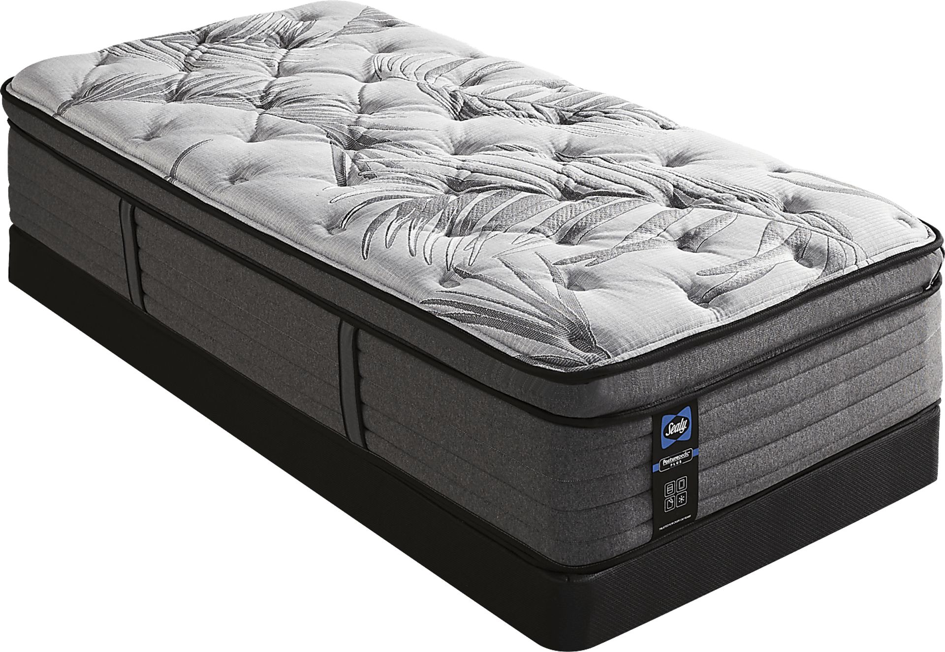 Sealy Posturepedic Plus Starley Low Profile Twin Mattress Set - Image 1