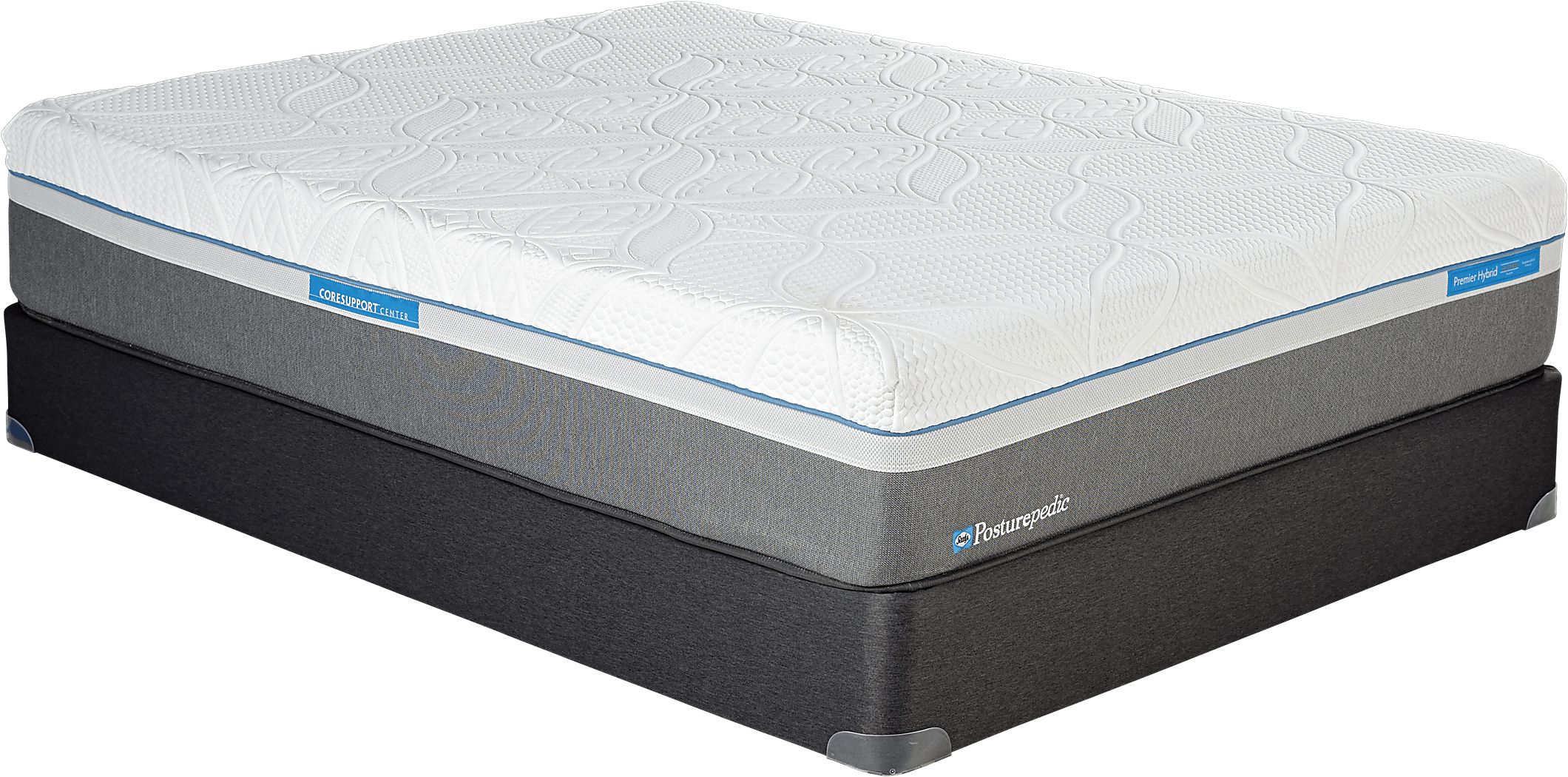 Sealy Posturepedic Hybrid Copper Low Profile King Mattress Set