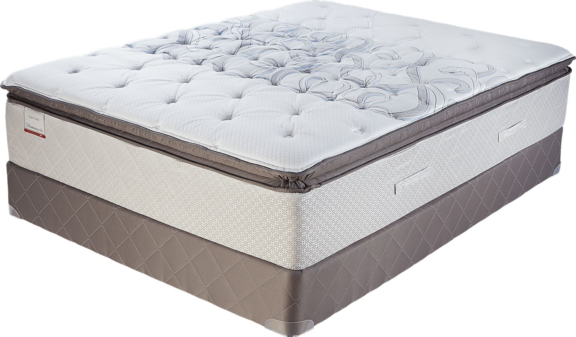 Sealy Posturepedic Quiet Rain King Mattress Set - Image 1