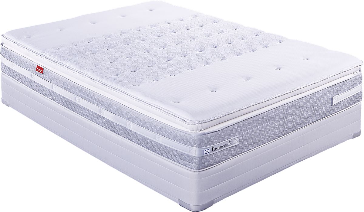 Sealy titanium plush pillowtop mattress outlet set