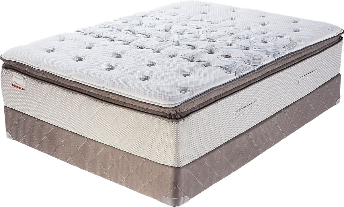 Sealy Posturepedic Tropical Surf Low Profile King Mattress Set Rooms To Go